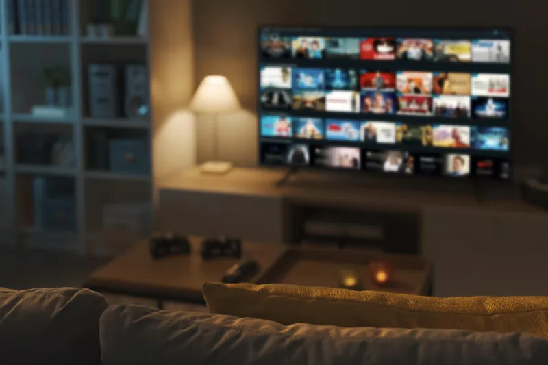The best IPTV service interface on a TV