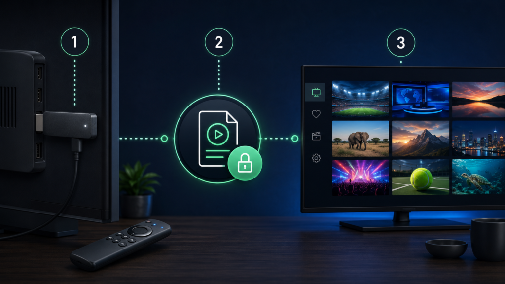 how to add m3u playlist on firestick in three secure steps
